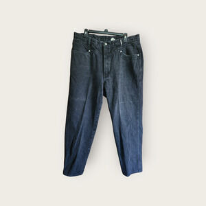 VTG Authentic Rockies Jeanswear Western Bareback Black Straight Jeans Size 20W